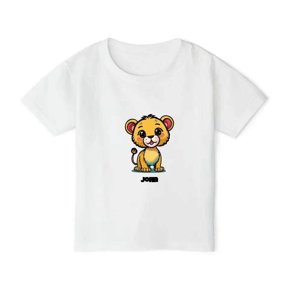 Roar With Style Toddler T-Shirt - Lion Print