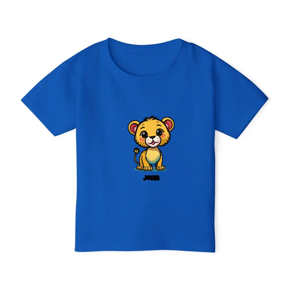 Roar With Style Toddler T-Shirt - Lion Print