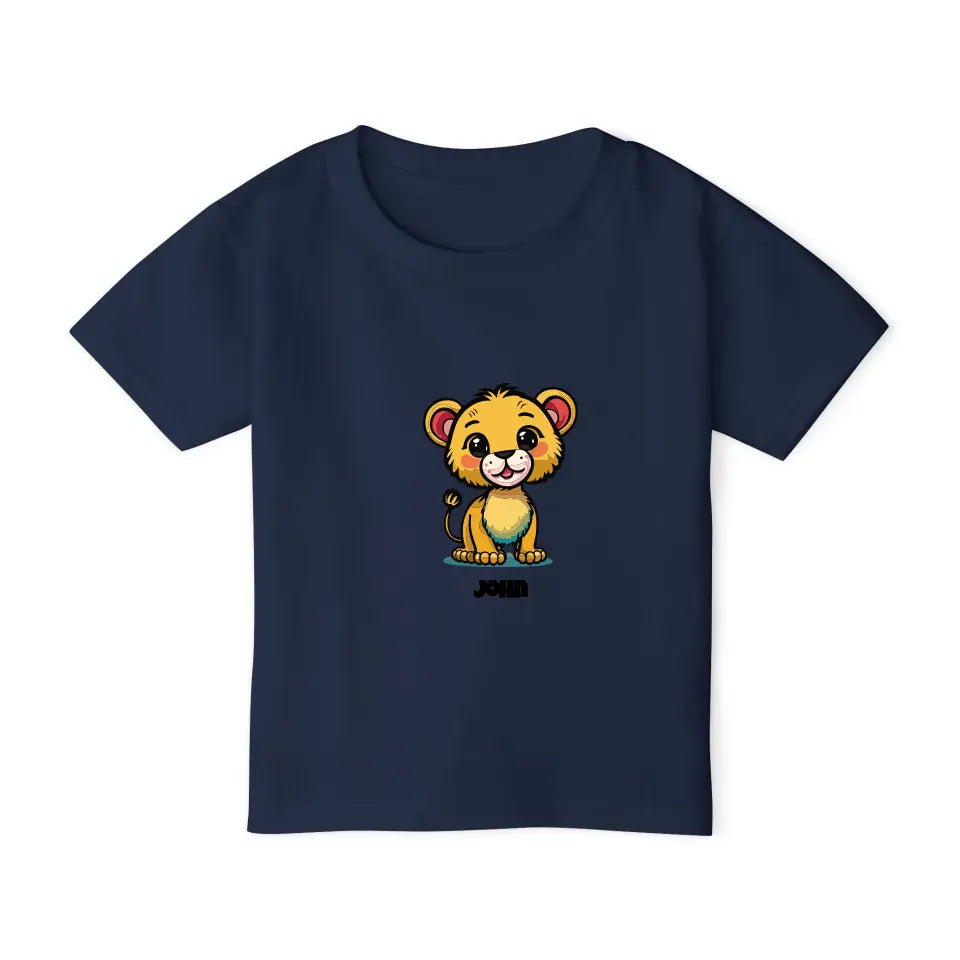 Roar With Style Toddler T-Shirt - Lion Print