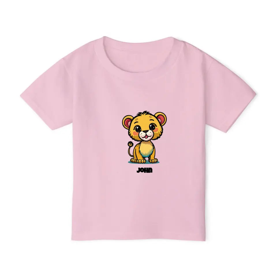 Roar With Style Toddler T-Shirt - Lion Print