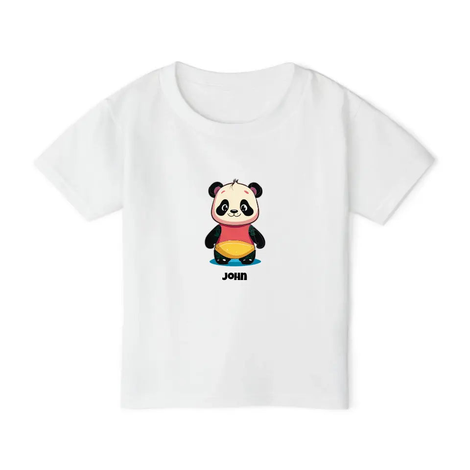 Panda Cotton Tee for Toddlers