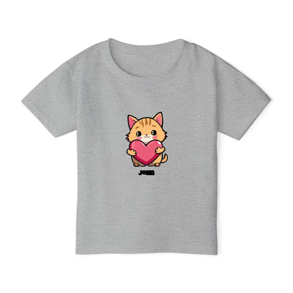 Adorable Kitten Cuddle T-Shirt for Toddlers - 0