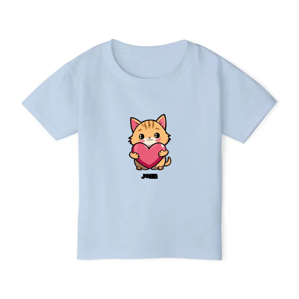 Adorable Kitten Cuddle T-Shirt for Toddlers