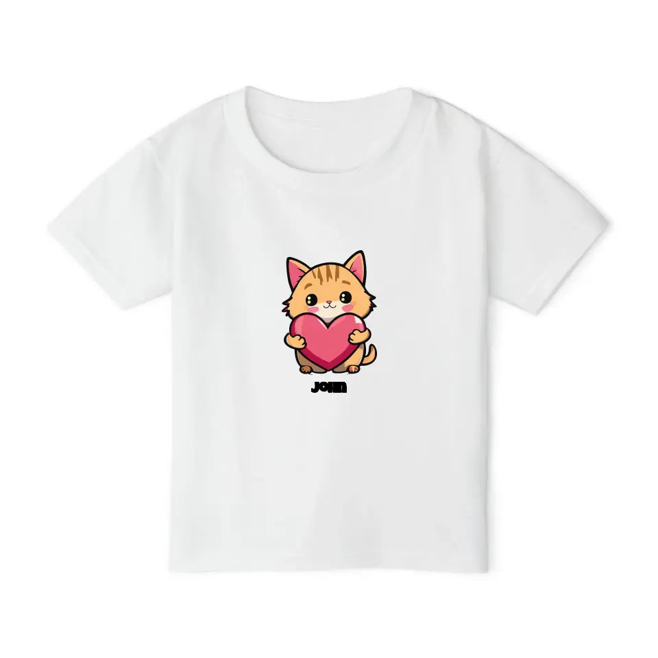 Adorable Kitten Cuddle T-Shirt for Toddlers