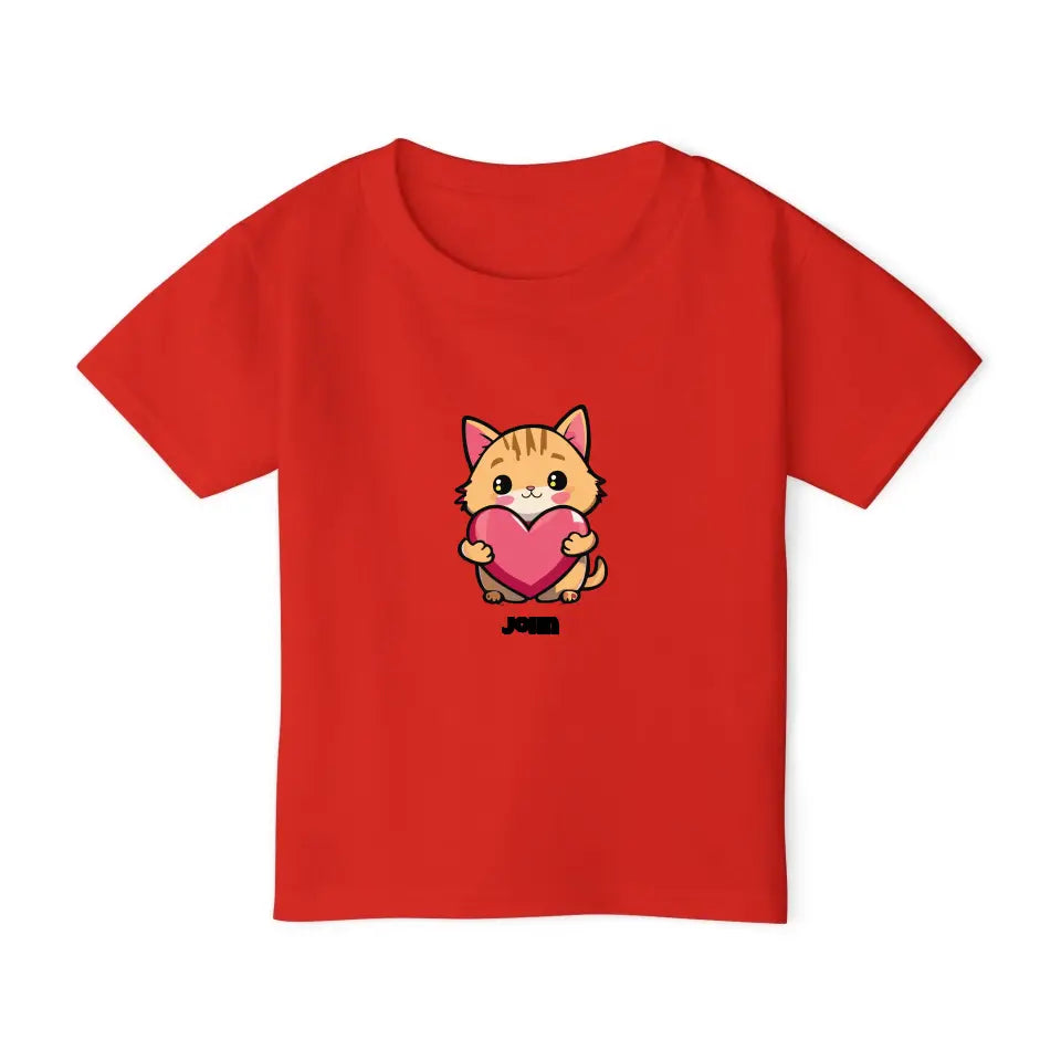 Adorable Kitten Cuddle T-Shirt for Toddlers