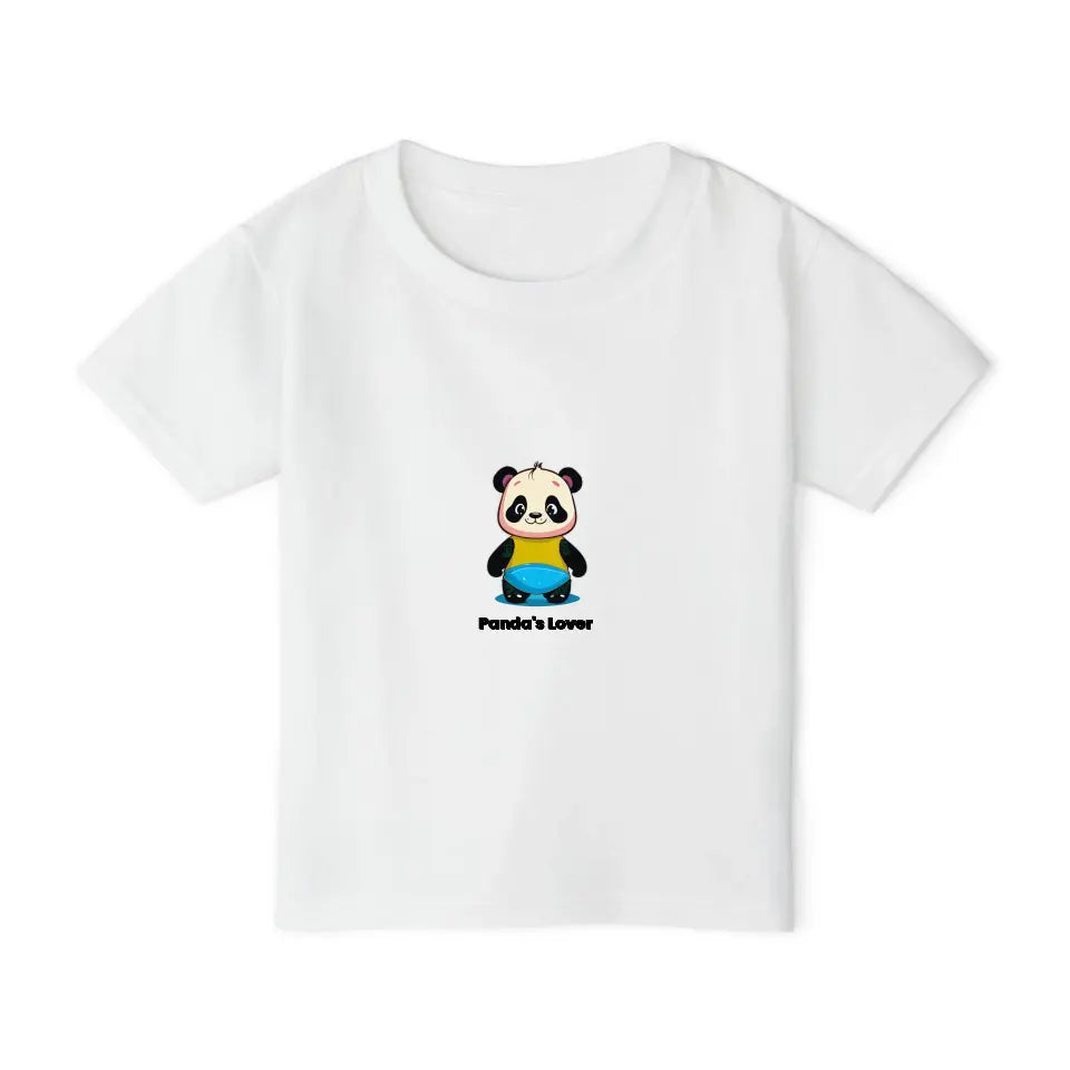 Panda Playtime Cotton Tee for Toddlers